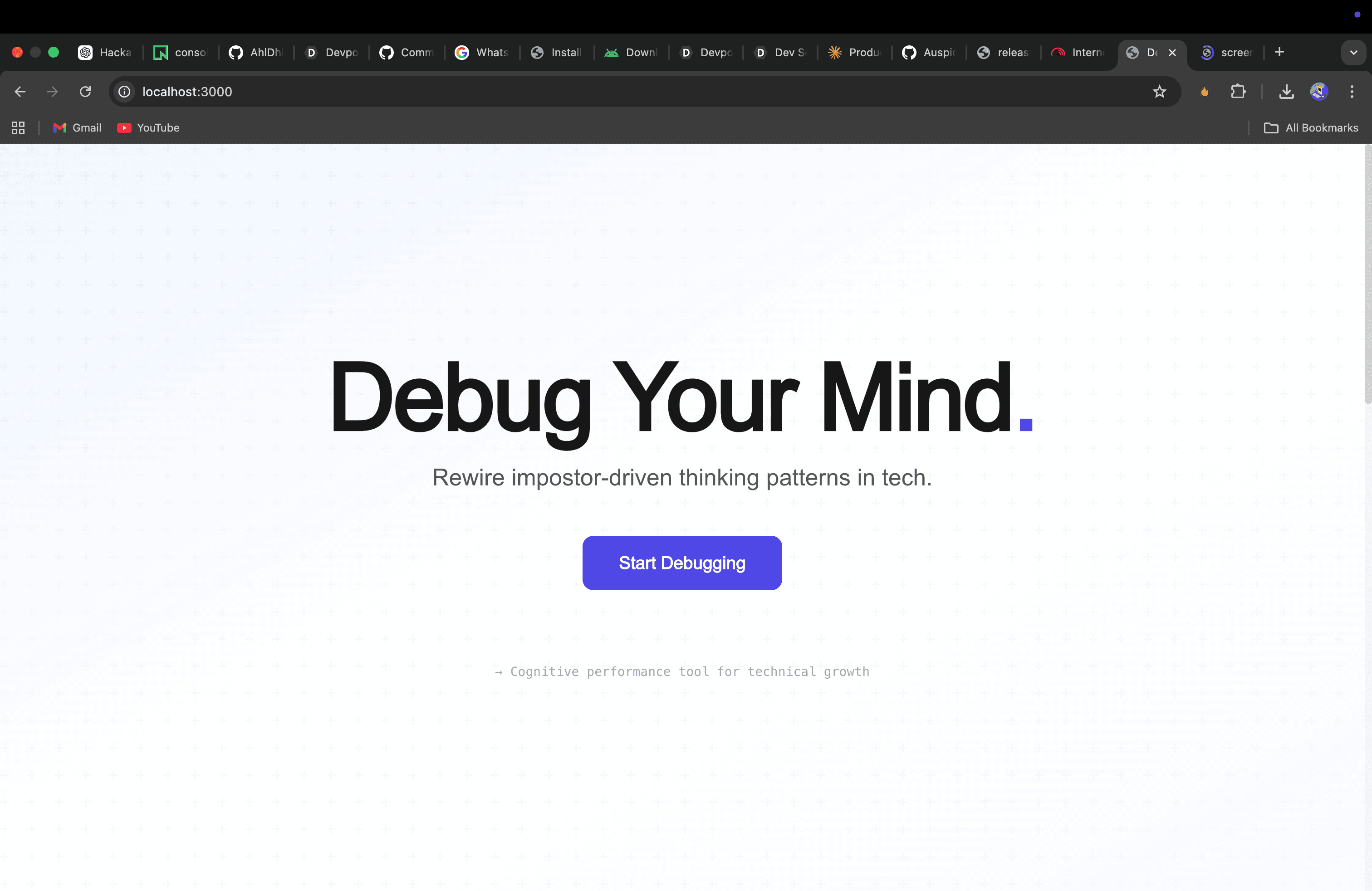 Debug Your Mind